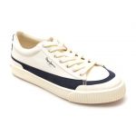 Pantofi casual PEPE JEANS albi, BEN BAND,  din material textil