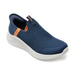 Pantofi SKECHERS bleumarin, ULTRA FLEX 3.0, din material textil