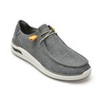 Pantofi SKECHERS gri, ARCH FIT MELO, din material textil