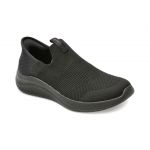 Pantofi SKECHERS negri, ULTRA FLEX 3.0, din material textil