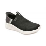 Pantofi SKECHERS negri, ULTRA FLEX 3.0, din material textil