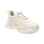 Pantofi sport GRYXX albi, 66019, din piele naturala