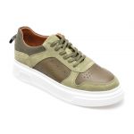 Pantofi sport GRYXX kaki, M73331, din piele naturala