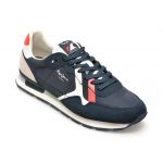 Pantofi sport PEPE JEANS bleumarin, BRIT ROAD,  din material textil