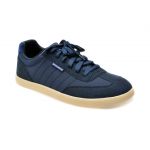 Pantofi sport SKECHERS bleumarin, PLACER, din piele ecologica