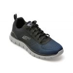 Pantofi sport SKECHERS bleumarin, TRACK, din material textil