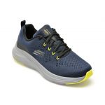 Pantofi sport SKECHERS bleumarin, VAPOR FOAM, din material textil