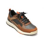 Pantofi sport SKECHERS maro, ROZIER, din piele naturala