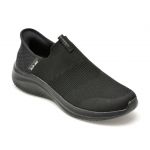 Pantofi sport SKECHERS negri, ULTRA FLEX 3.0, din material textil