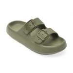 Papuci casual GRYXX kaki, AND18, din pvc