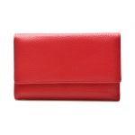 Portofel fucsia, 8283, din piele naturala