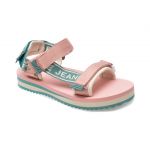 Sandale casual PEPE JEANS roz, GS70060, din material textil