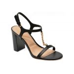 Sandale elegante ALDO negre, CLELIA0011, din piele naturala