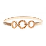 Curea ALDO aurie, 13763192, din metal