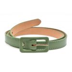 Curea GRYXX verde, FG1, din piele naturala