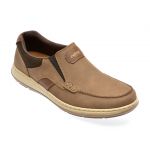 Mocasini casual RIEKER maro, 17368, din piele naturala