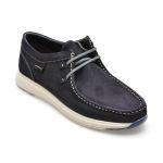 Mocasini OTTER bleumarin, SF2002, din nabuc