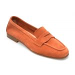 Mocasini PESETTO maro, 1341147, din piele intoarsa