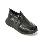 Pantofi casual GRYXX negri, 2284, din material textil