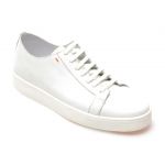 Pantofi casual OTTER albi, MYS03, din piele naturala