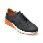 Pantofi OTTER bleumarin, 211111, din nabuc
