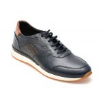 Pantofi OTTER bleumarin, 231107, din piele naturala