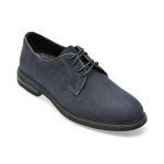 Pantofi OTTER bleumarin, E1801, din nabuc