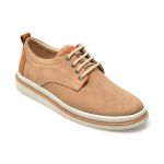 Pantofi OTTER gri, 2131, din piele intoarsa