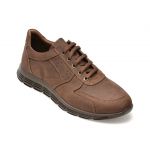 Pantofi OTTER maro, TUR46, din piele naturala