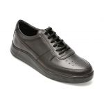 Pantofi OTTER negri, 20552, din piele naturala