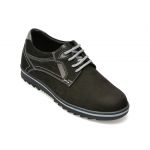 Pantofi OTTER negri, T4, din nabuc