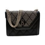 Poseta Steve Madden argintie, DIABLOS, din piele ecologica