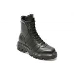 Ghete GRYXX negre, 28401, din piele naturala