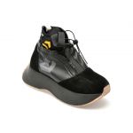 Ghete GRYXX negre, 3793387, din piele naturala