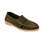 Mocasini casual GRYXX verzi, 47204, din piele intoarsa