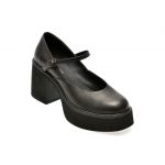 Pantofi casual GRYXX negri, 602069, din piele naturala