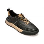 Pantofi casual GRYXX negri, D3507, din piele naturala