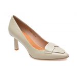 Pantofi eleganti FLAVIA PASSINI albi, 4760, din piele naturala
