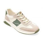 Pantofi sport BITE THE BULLET albi, 3332, din piele naturala