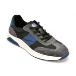 Pantofi sport BITE THE BULLET negri, 3332, din piele naturala