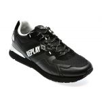 Pantofi sport REPLAY negri, MS1D53T, din material textil