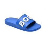 Papuci casual BOSS albastri, 82411, din pvc