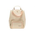 Rucsac DESIGUAL alb, SAKP20, din piele ecologica