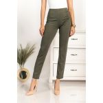Pantaloni Lungi Eleganti Aila, Masliniu