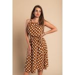 Rochie Midi Cu Imprimeu Lunar Moulisha