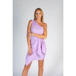 Rochie Mini ElegantÄƒ  Cu Un UmÄƒr È˜i FustÄƒ ÃŽncruciÈ™atÄƒ Ireland, Liliac