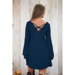 Rochie Rania - Albastru Inchis