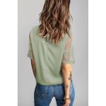 Bluza Dama Cu Maneci Transparente Jurana, Verde