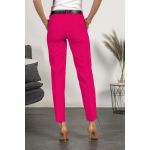 Pantaloni Lungi Eleganti Drepti Tordina, Fucsia