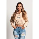 Tricou Sport Scurt Polistena, Bej